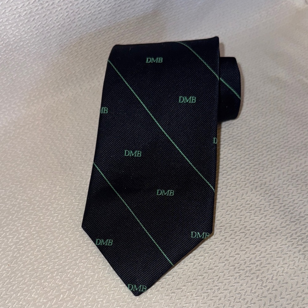 Alynn Made for DMB Black and Green Men's Silk Tie